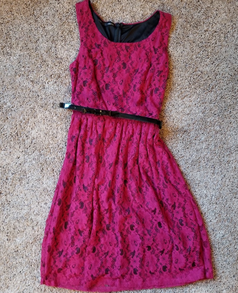 Fuschia dress